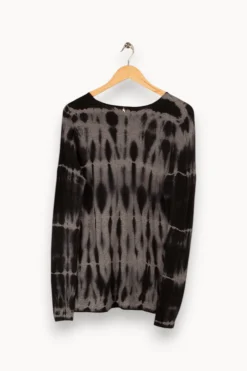 Online Sud express Sweat et noir - Taille S/36 Gris