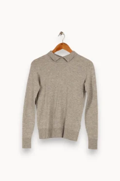 Best Caroll Sweat léger - Taille XS/34 Gris