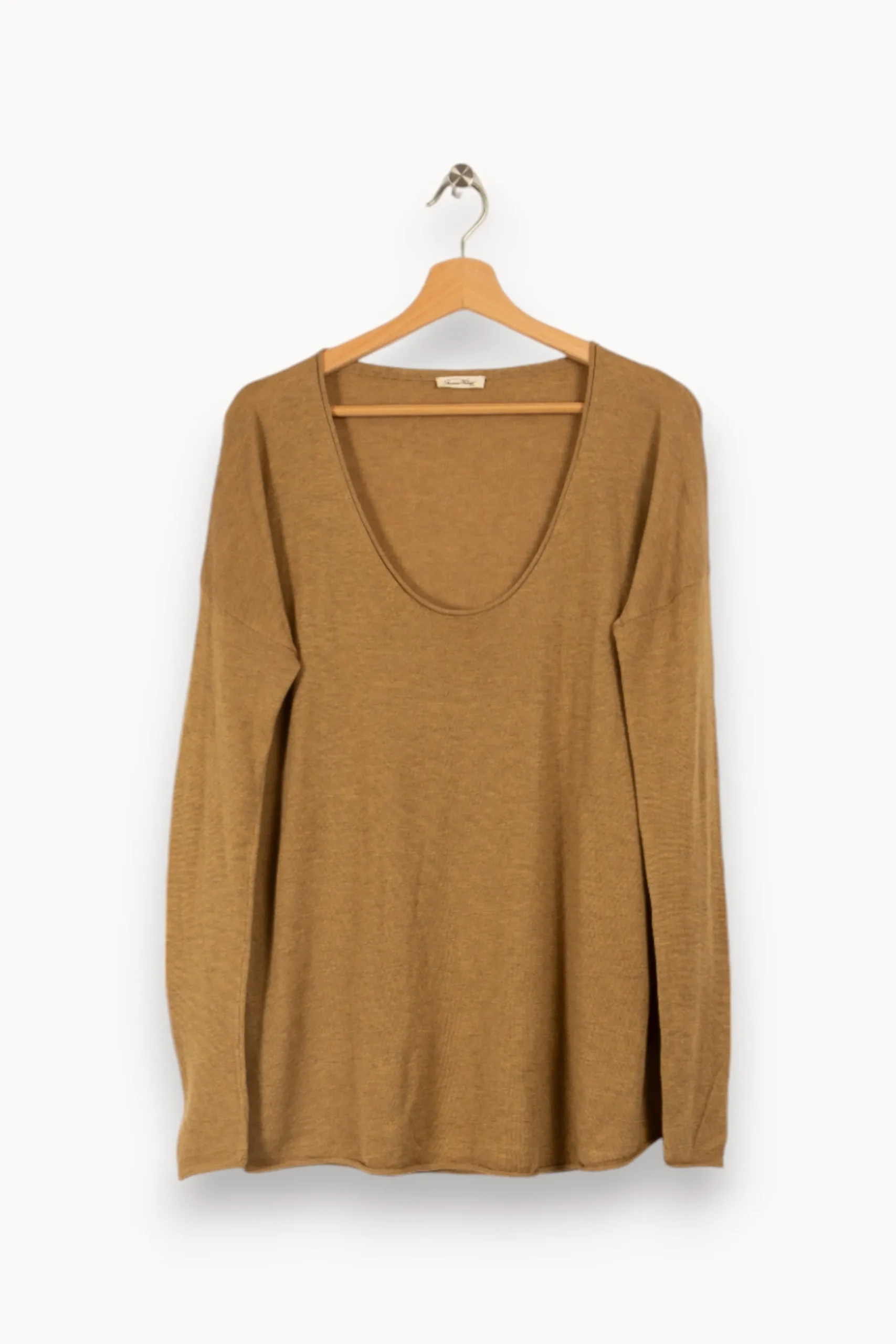 New American Vintage Sweat léger - Taille M/38 Vert