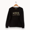 Clearance IKKS Sweat à inscriptions - Taille S/36 Noir