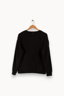 Clearance IKKS Sweat à inscriptions - Taille S/36 Noir