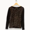 Outlet One Step Sweat à motifs - Taille L/40 Noir