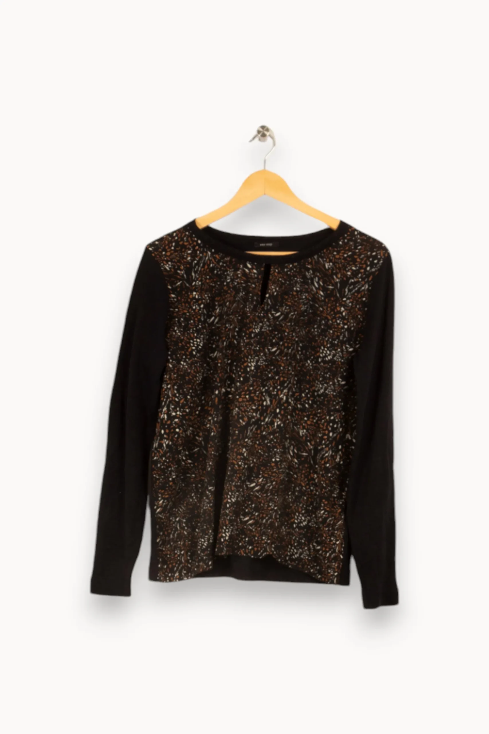 Outlet One Step Sweat à motifs - Taille L/40 Noir