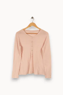 Clearance Majestic Filatures Top - Taille M/38 Rose