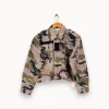 Fashion Zadig&Voltaire Veste à motif militaire - Taille M/38 Multicolore