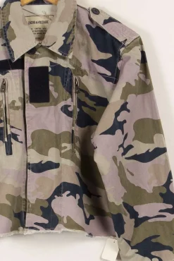 Fashion Zadig&Voltaire Veste à motif militaire - Taille M/38 Multicolore