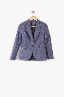 Fashion Ines de la Fressange Paris Veste - S/36 Bleu