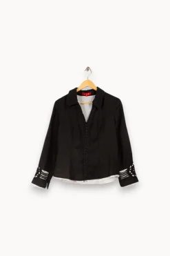 Hot Derhy Veste - Taille M/38 Noir