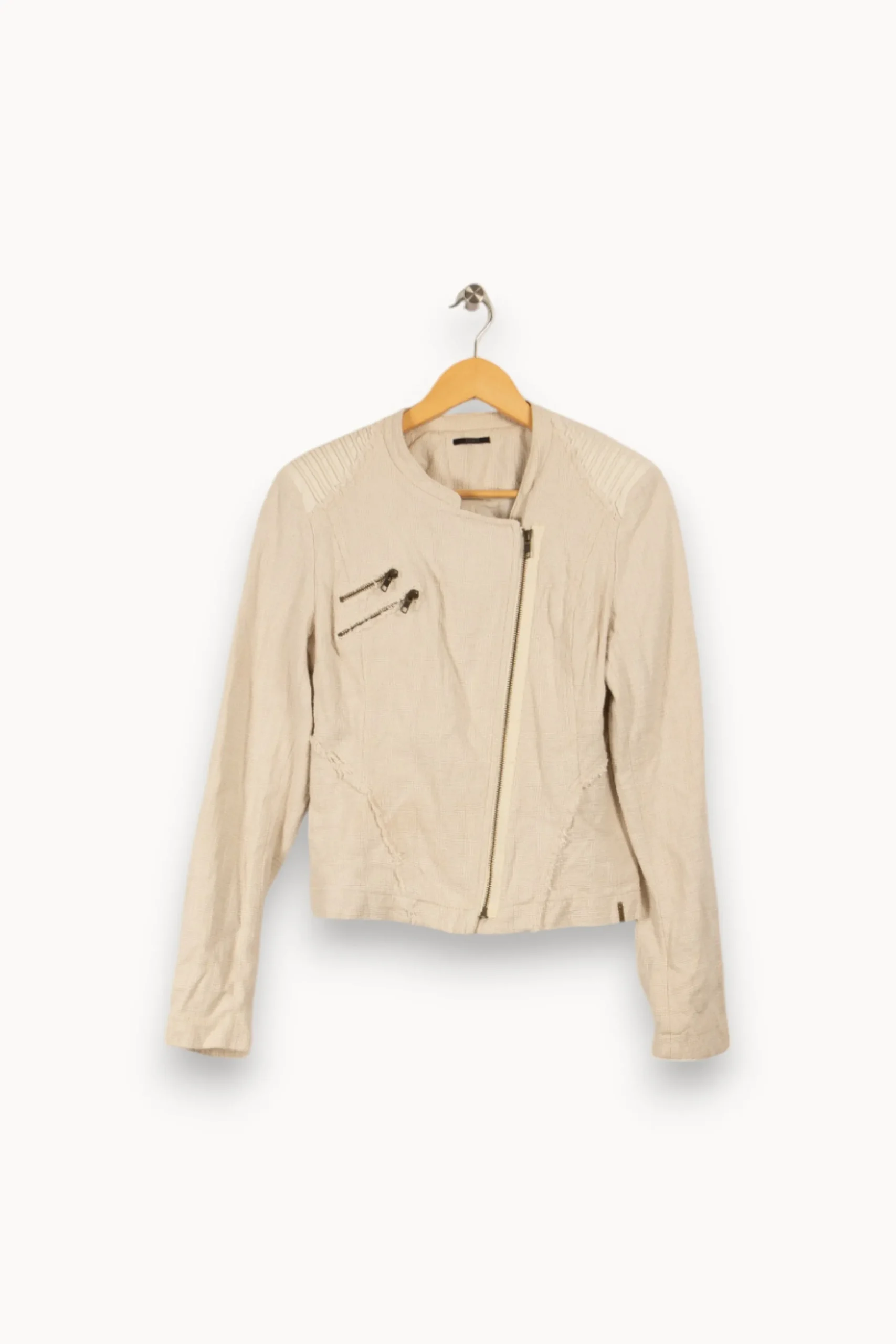 Hot IKKS Veste - Taille L/40 Beige