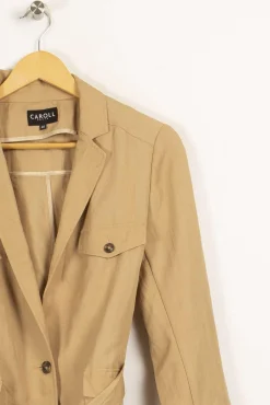 Online Caroll Veste - Taille L/40 Beige