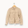 Fashion Moncler Veste beige - Taille S/36 Autre