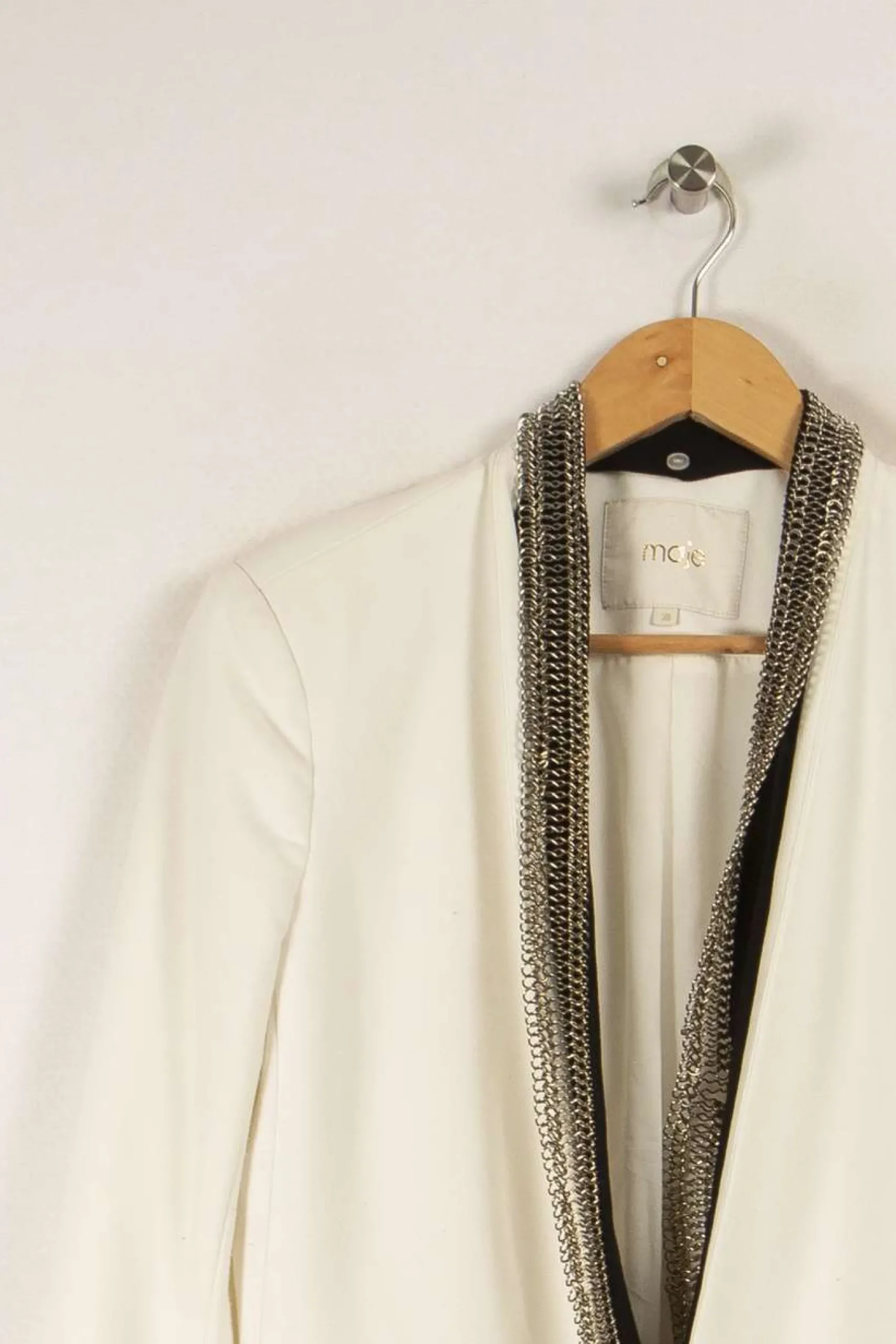 Clearance Maje Veste he - Taille M/38 Blanc