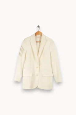 Discount Zadig&Voltaire Veste he - Taille S/36 Blanc