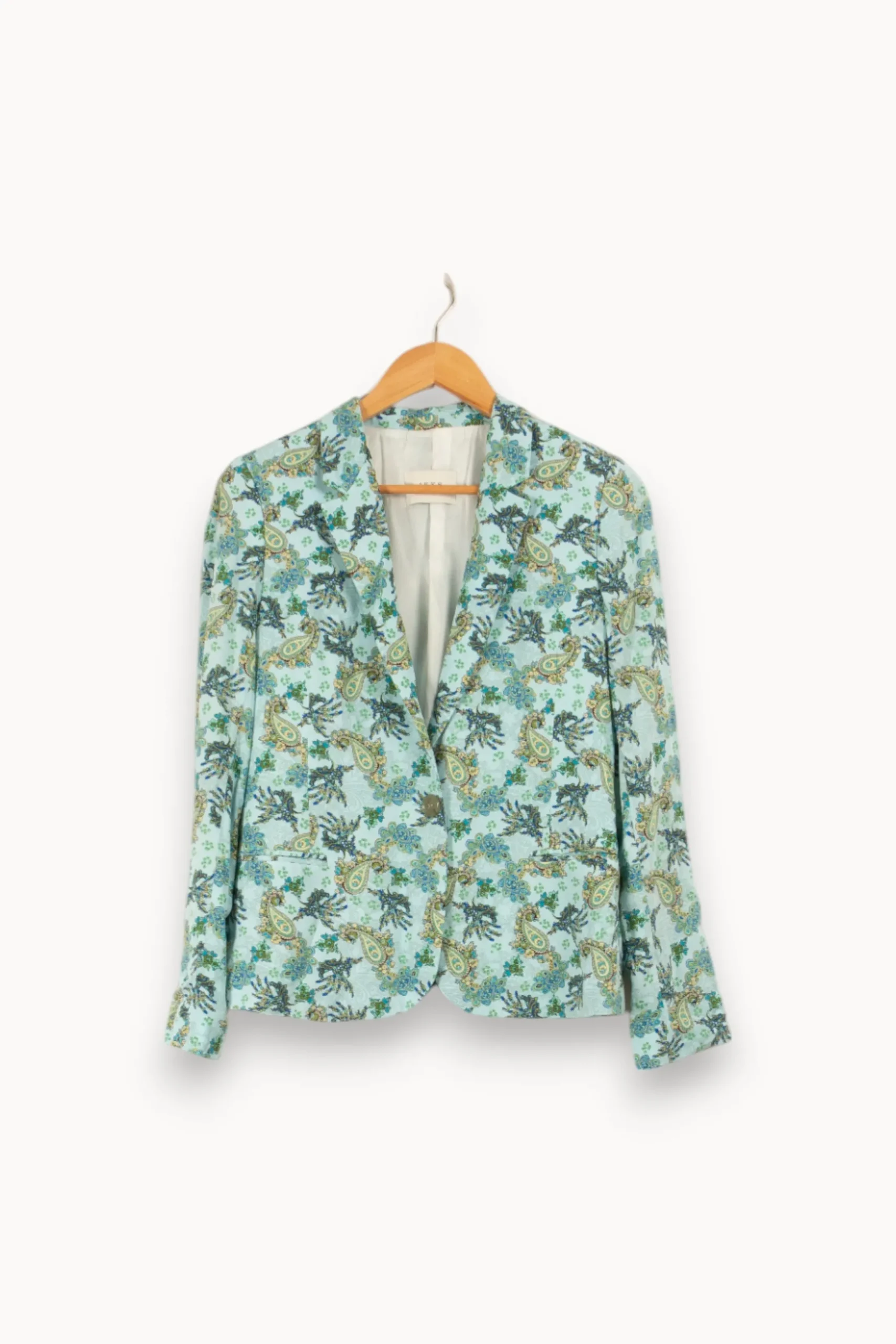 Best IKKS Veste e à motifs - Taille S/36 Bleu