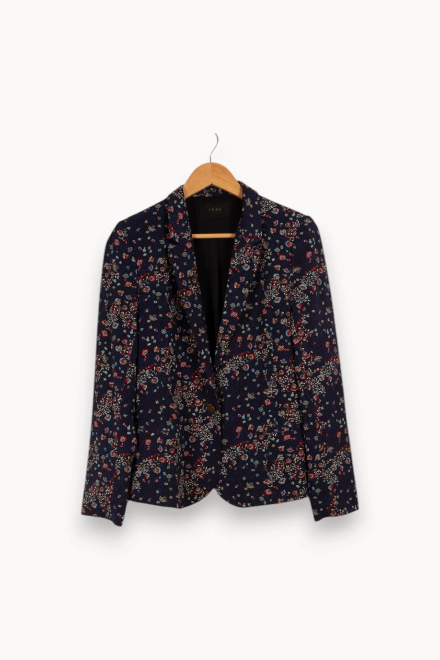 Best IKKS Veste e à motifs - Taille M/38 Bleu