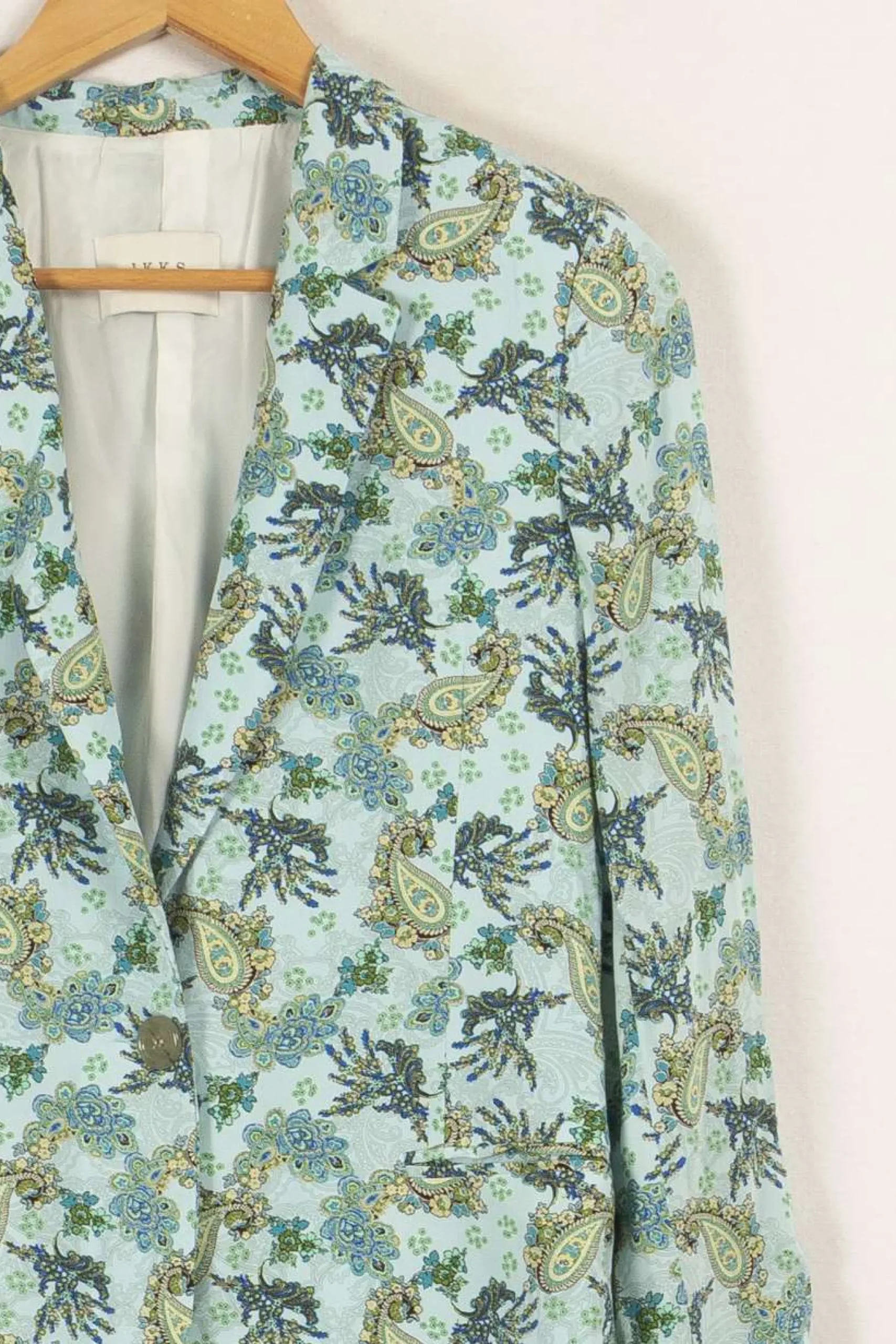 Best IKKS Veste e à motifs - Taille S/36 Bleu