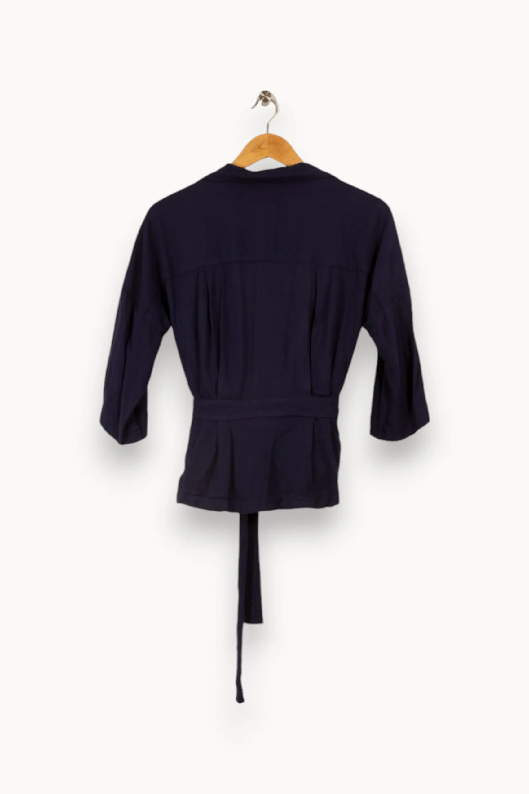 Shop Comptoir des Cotonniers Veste e foncée - Taille S/36 Bleu