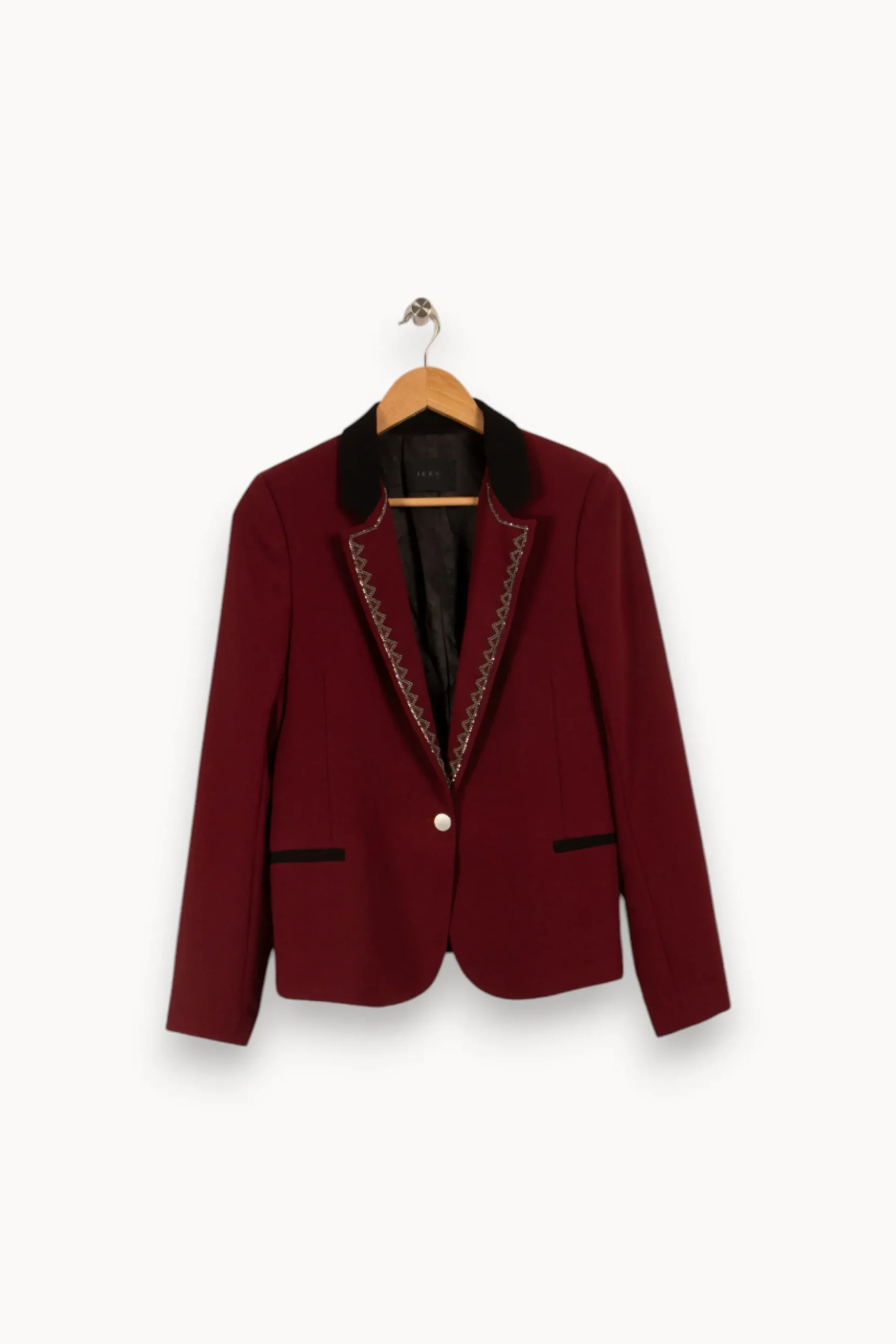 Cheap IKKS Veste - Taille M/38 Bordeaux