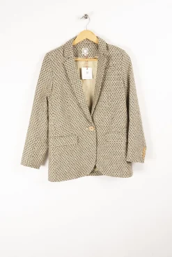 Shop Ines de la Fressange Paris Veste Bruna - S/36 Multicolore