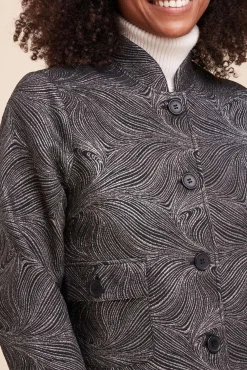 Cheap La Fée Maraboutée Veste courte tissu jacquard - 36 Gris