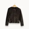 Best Sale ZAPA Veste en cuir - Taille M/38 Noir