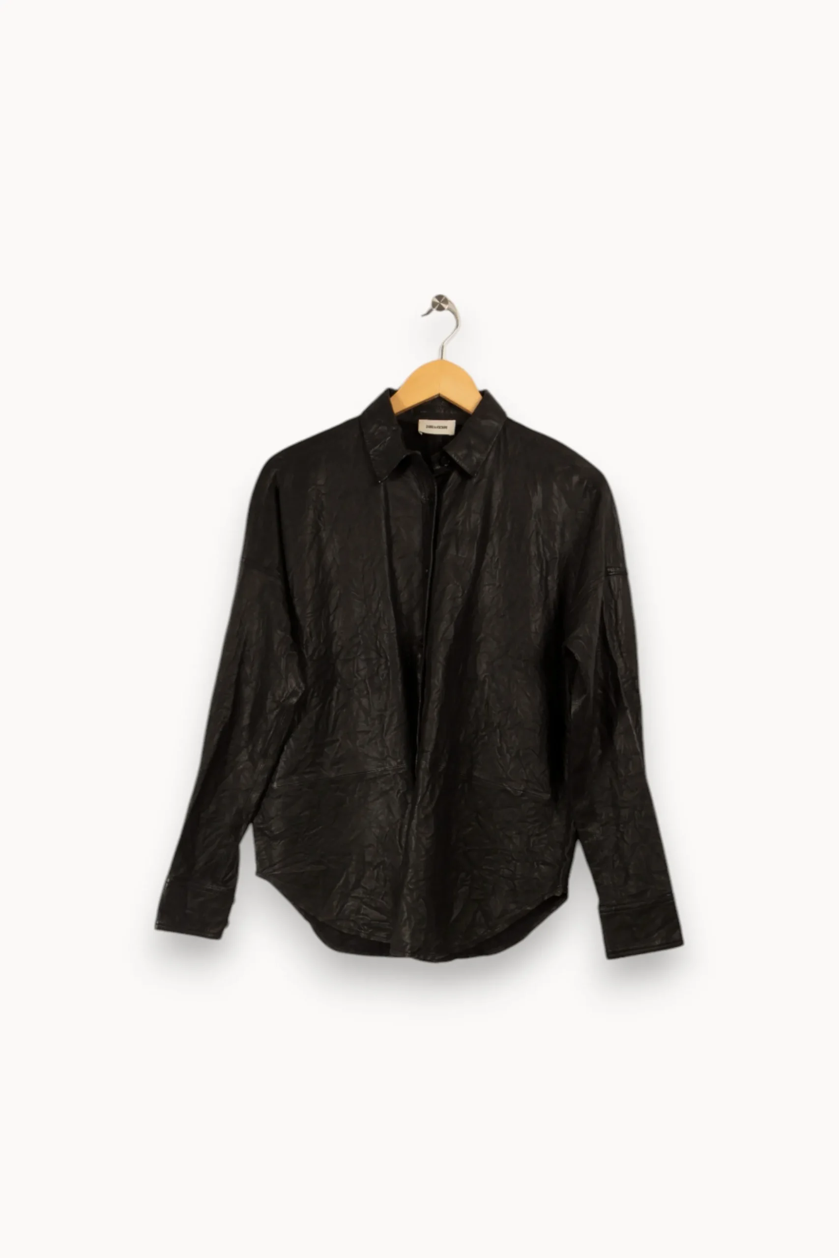 Clearance Zadig&Voltaire Veste en cuir - Taille XS/34 Noir