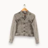 Store One Step Veste en jean e - Taille M/38 Gris