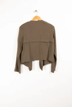 Discount La Fée Maraboutée Veste fluide esprit saharienne - S/36 Vert