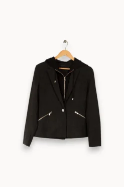 Sale IKKS Veste e à capuche - Taille M/38 Gris
