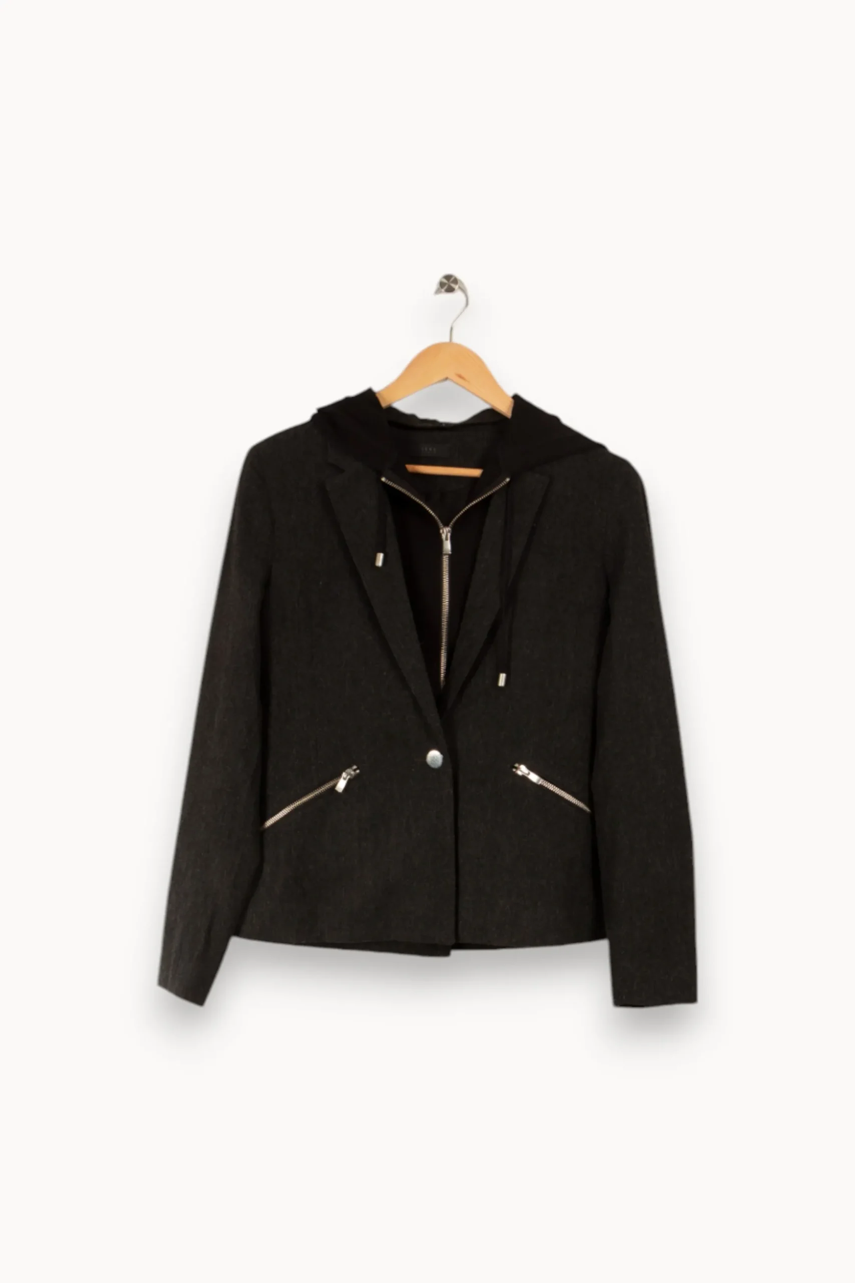 Sale IKKS Veste e à capuche - Taille M/38 Gris