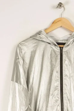 Hot IKKS Veste e à capuche - Taille L/40 Gris