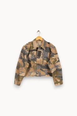 Hot Zadig&Voltaire Veste imprimée militaire - Taille M/38 Multicolore