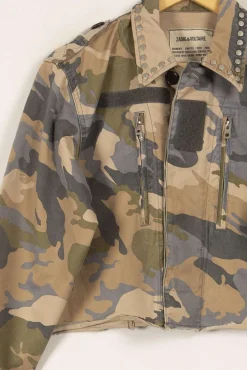 Hot Zadig&Voltaire Veste imprimée militaire - Taille M/38 Multicolore