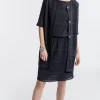Outlet La Fée Maraboutée Veste longue e - 36 Noir