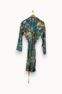 Online La Fée Maraboutée Veste manteau imprimé jungle - S/36 Multicolore