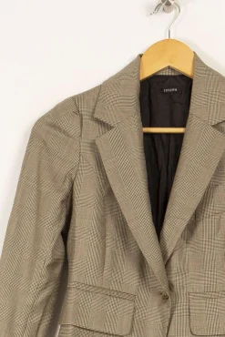 Sale Joseph Veste marron - Taille S/36 Gris