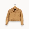 Clearance Maje Veste marron - Taille XS/34 Beige