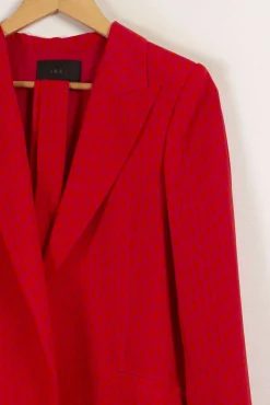 Shop IKKS Veste multicolore - Taille M/38 Rouge