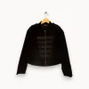 Shop The Kooples Veste e - Taille XS/34 Noir