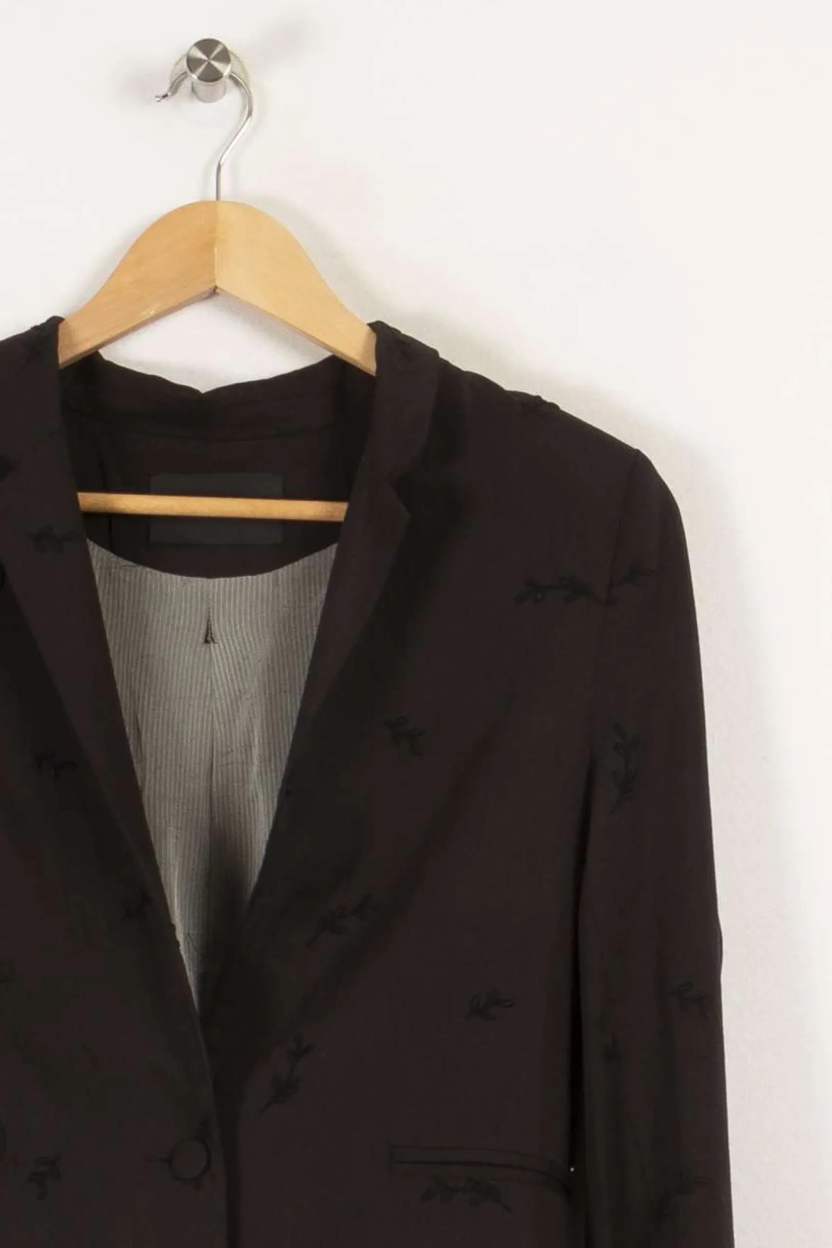 Hot IKKS Veste e avec détails - Taille S/36 Noir
