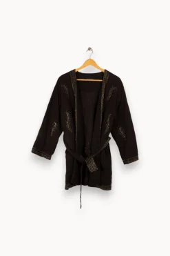 New Bérénice Veste épaisse e avec détails - Taille Unique Noir