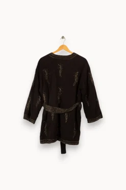 New Bérénice Veste épaisse e avec détails - Taille Unique Noir
