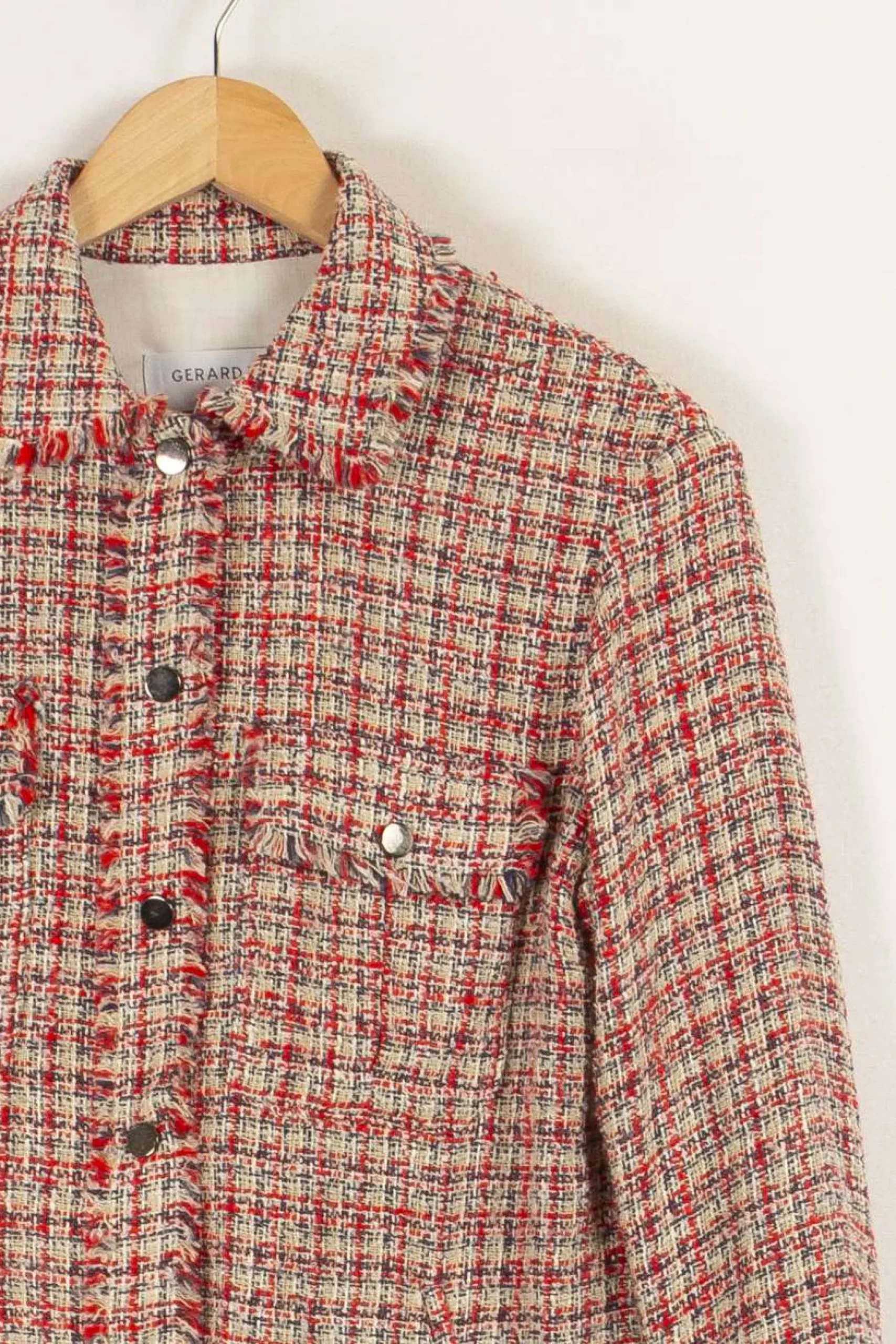 Store Gerard Darel Veste - Taille S/36 Rouge