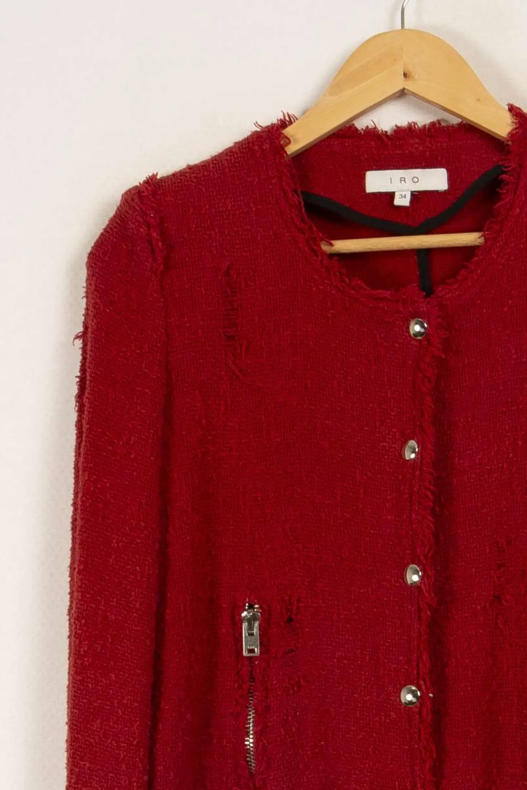 Cheap IRO Veste - Taille XS/34 Rouge