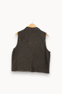 Clearance Levi's Veste sans manches foncé - Taille L/40 Gris