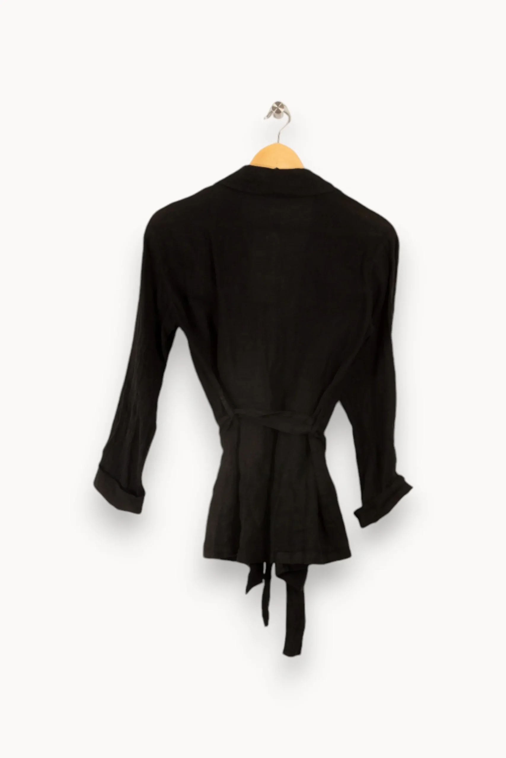Best Sale La Fée Maraboutée Veste tailleur e en lin - XS/34 Noir
