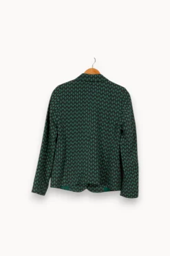 Discount IKKS Veste e à motifs - Taille S/36 Vert