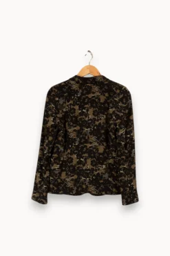 Best Sale IKKS Veste e et noire à motifs - Taille S/36 Vert