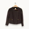 Outlet Pablo Veste violet/gris - Taille M/38 Bleu